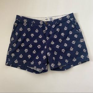 Old Navy Floral Motif Print Chino Shorts
